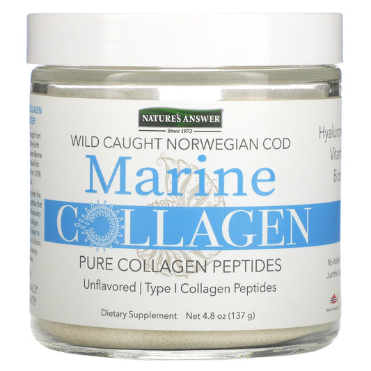 Nature's Answer, Marine Collagen, Wild Caught Norwegian Cod, Unflavored