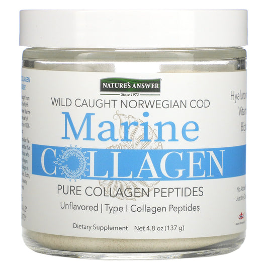 Nature'S Answer, Marine Collagen, Wild Caught Norwegian Cod, Unflavored