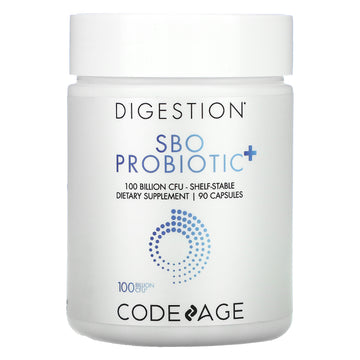 CodeAge, Digestion, SBO Probiotic+, 100 Billion CFU Capsules