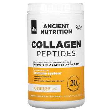 Dr. Axe / Ancient Nutrition, Collagen Peptides, Orange