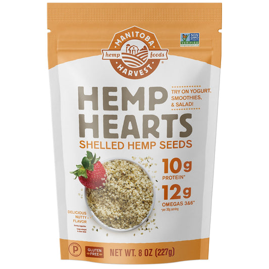 Manitoba Harvest, Hemp Hearts, Shelled Hemp Seeds, Delicious Nutty Flavor