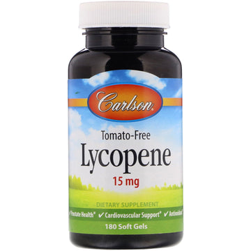 Carlson Labs, Lycopene, 15 mg Soft Gels