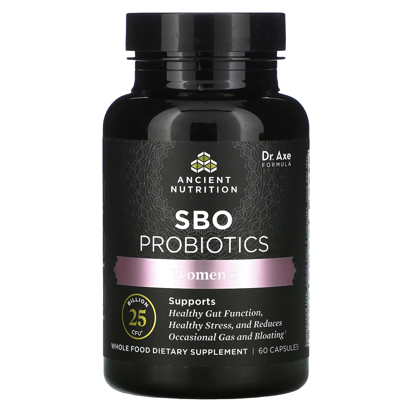 Dr. Axe / Ancient Nutrition, Women's SBO Probiotics, 25 Billion CFU Capsules