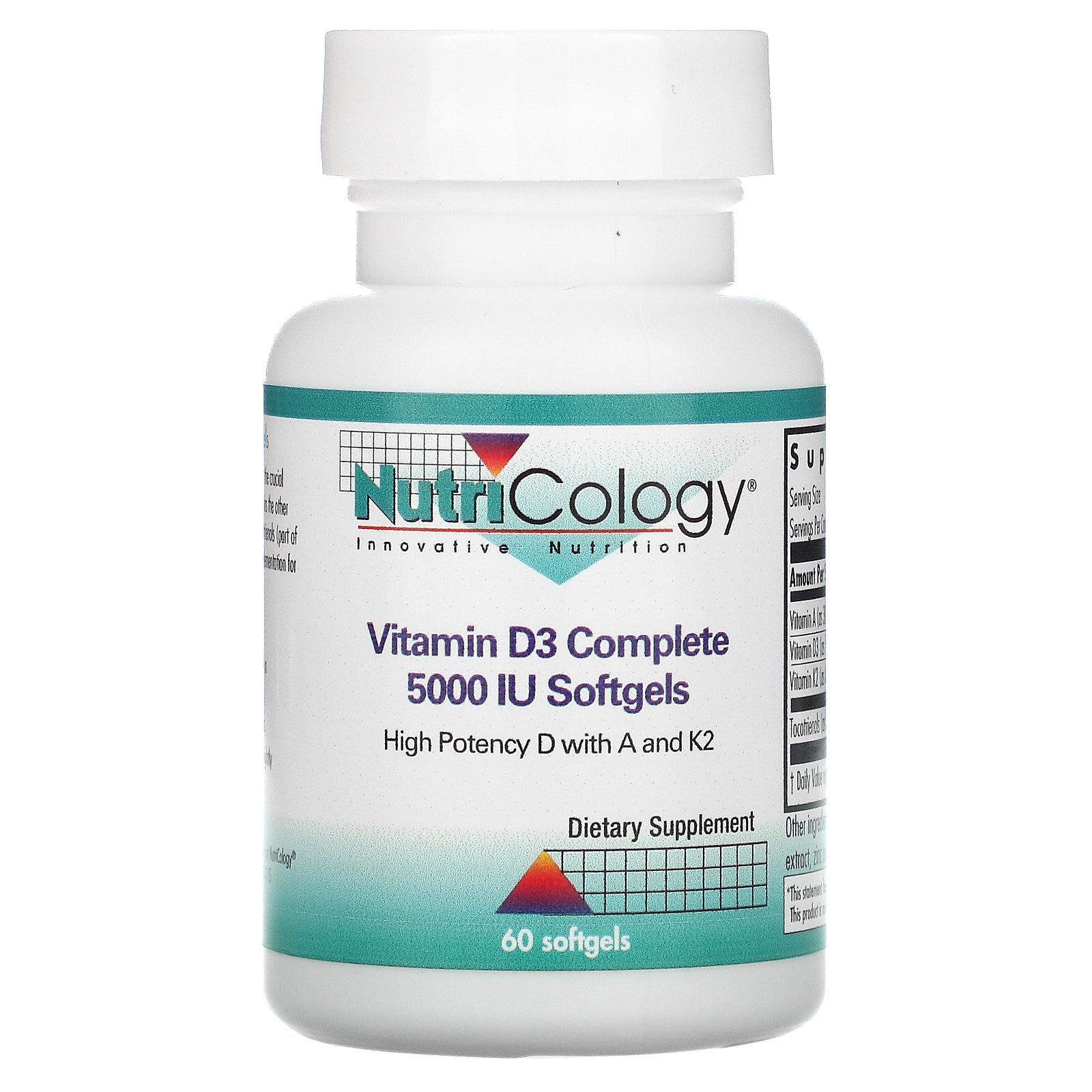 Nutricology, Vitamin D3 Complete , 5,000 IU