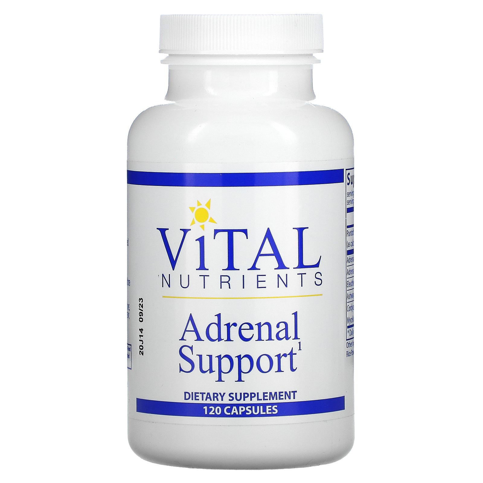 Vital Nutrients, Adrenal Support, Capsules
