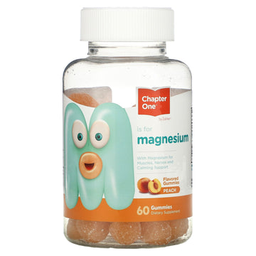 Chapter One, M is for Magnesium, Peach, Gummies