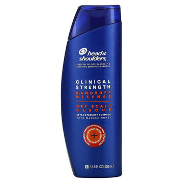 Head & Shoulders, Clinical Strength, Dandruff Defense Shampoo, Dry Scalp Rescue (400 ml)