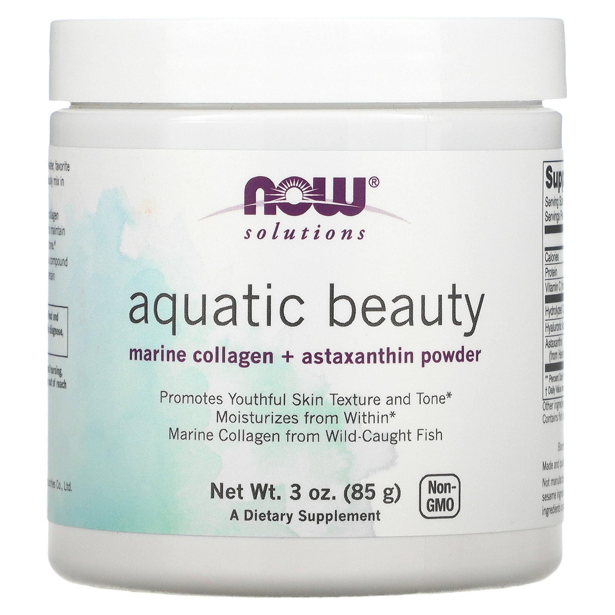 Now Foods, Aquatic Beauty Powder