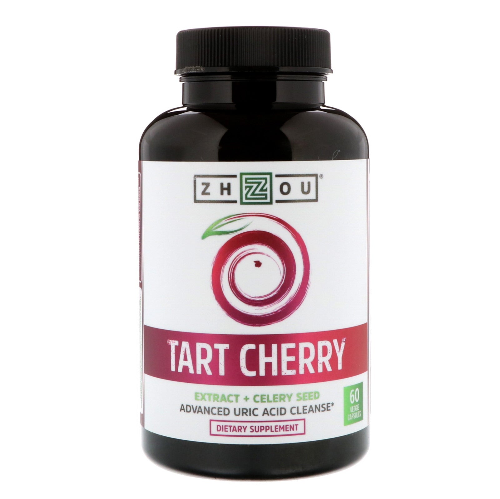 Zhou Nutrition, Tart Cherry Extract + Celery Seed Veggie Capsules