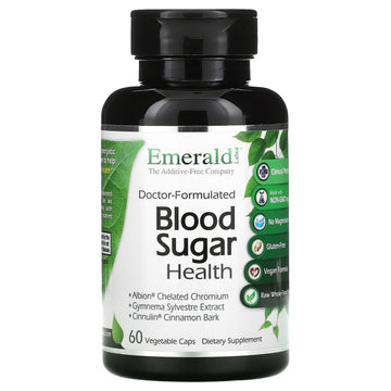 Emerald Laboratories, Blood Sugar Health, Vegetable Caps