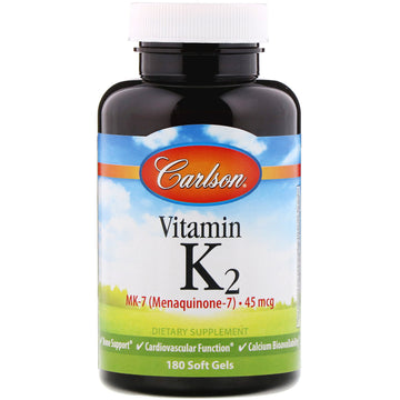 Carlson Labs, Vitamin K2 MK-7 (Menaquinone-7)