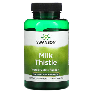 Swanson, Milk Thistle, Capsules