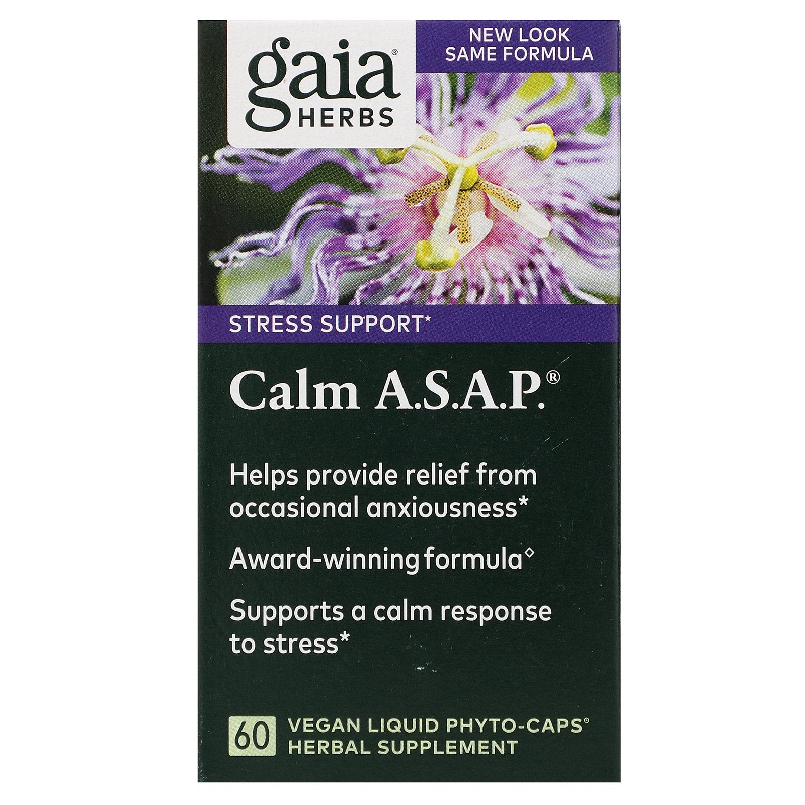 Gaia Herbs, Calm A.S.A.P.,
