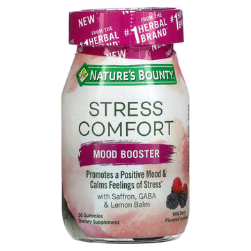 Nature's Bounty, Stress Comfort, Mood Booster, Wild Berry