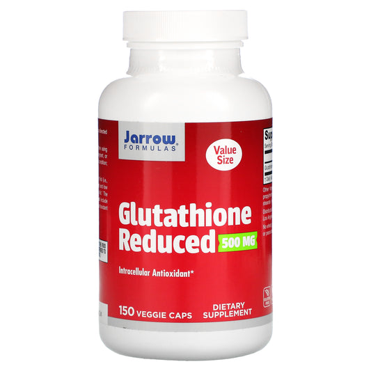 Jarrow Formulas, Glutathione Reduced, 500 mg Veggie Caps