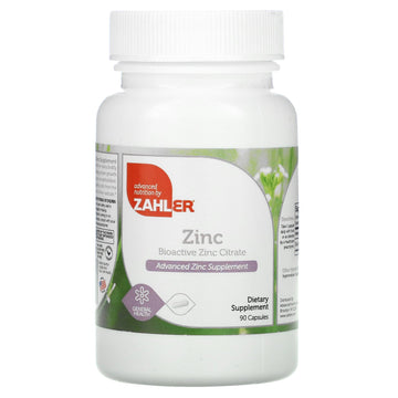 Zahler, Zinc, Bioactive Zinc Citrate
