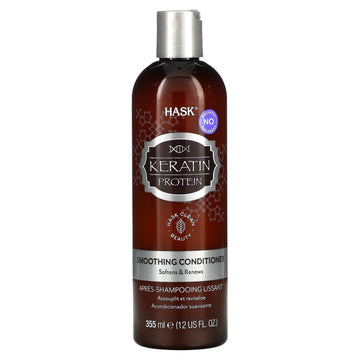 Hask Beauty, Keratin Protein, Smoothing Conditioner (355 ml)