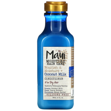 Maui Moisture, Hair Care, Nourish & Moisture + Coconut Milk Conditioner, For Dry Hair (385 ml)