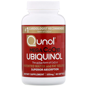 Qunol, Ubiquinol, Mega CoQ10 , 100 mg Softgels