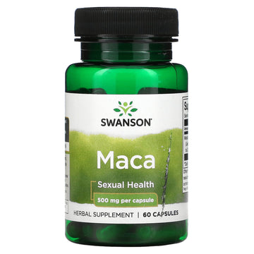 Swanson, Maca, 500 mg,  Capsules