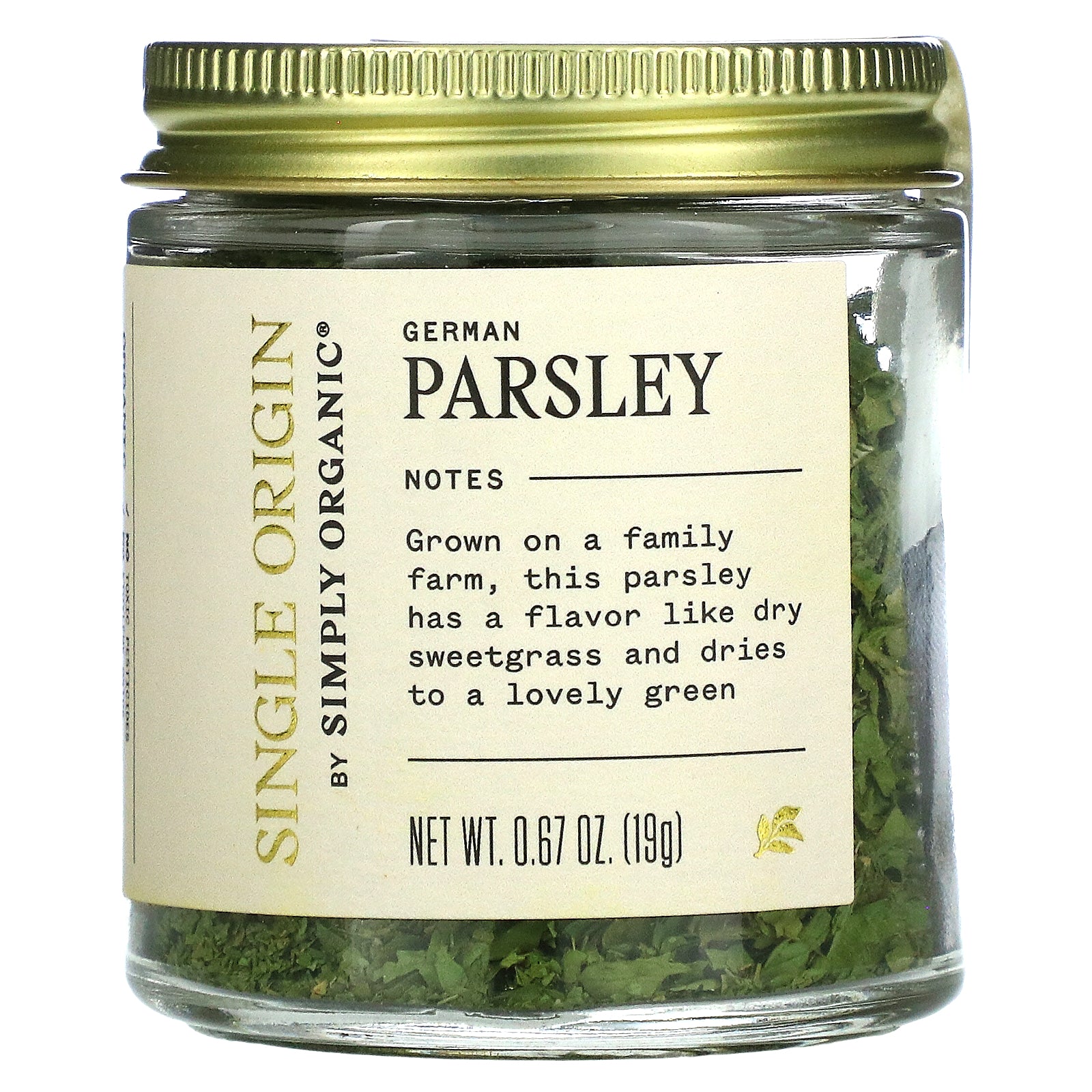Simply Organic, Single Origin, German Parsley