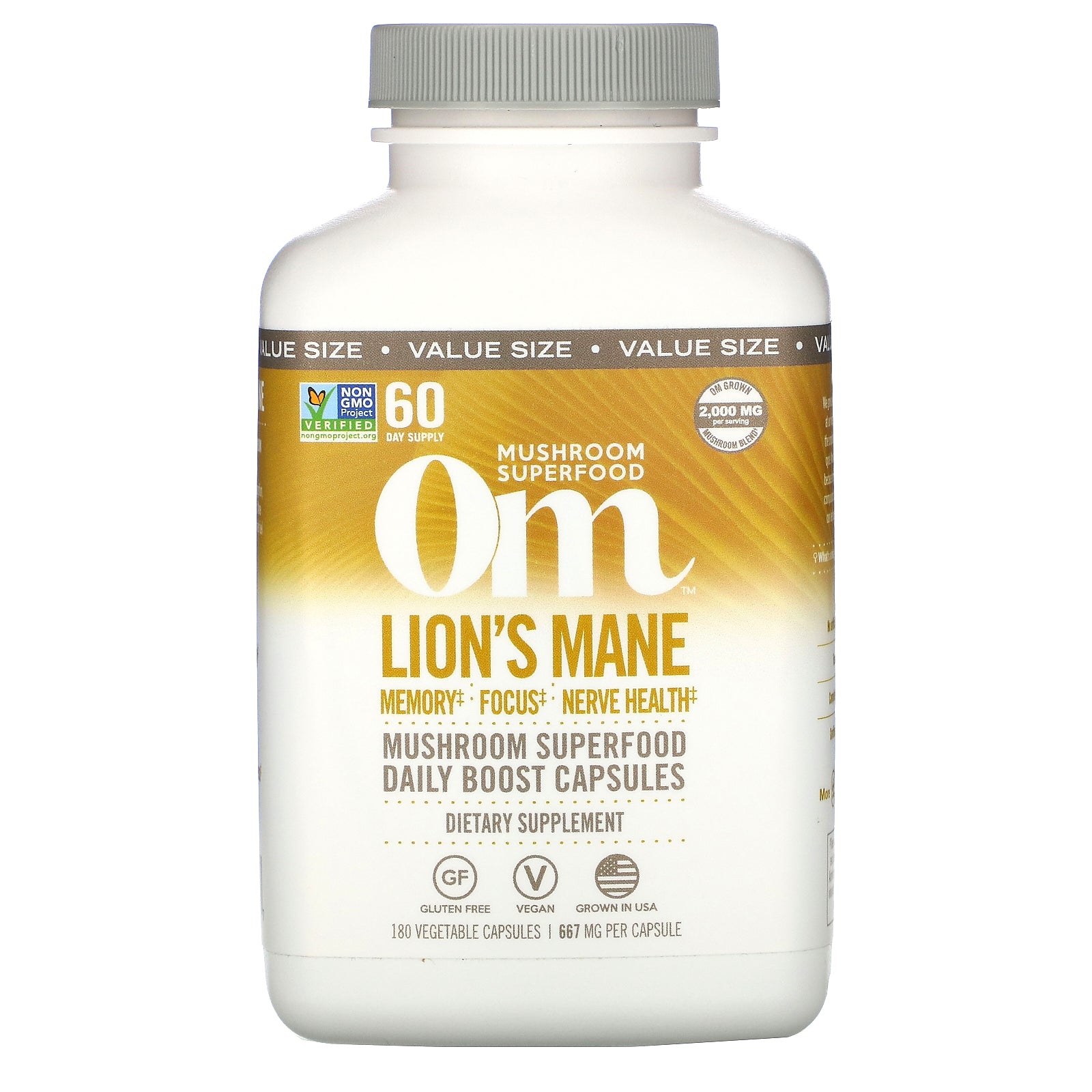 Om Mushrooms, Lion'S Mane Mushroom Superfood