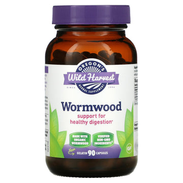 Oregon's Wild Harvest, Wormwood, Gelatin Capsules