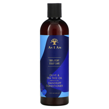 As I Am, Dandruff Conditioner, Olive & Tea Tree Oil(355 ml)