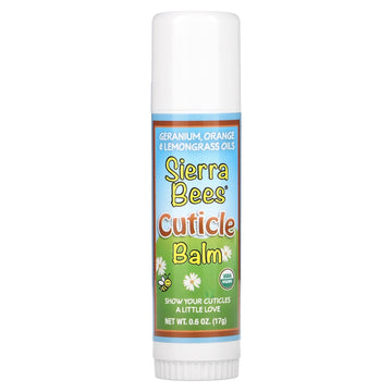 Sierra Bees, Cuticle Care Balm Stick, Geranium, Orange & Lemongrass