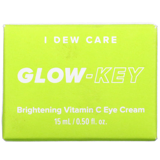 I Dew Care, Glow-Key, Brightening Vitamin C Eye Cream (15 ml)