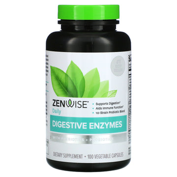 Zenwise Health, Digestive Enzymes Vegetarian Capsules