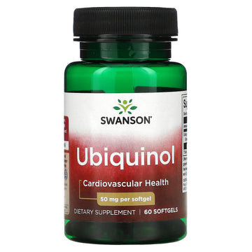 Swanson, Ubiquinol, 50 mg Softgels