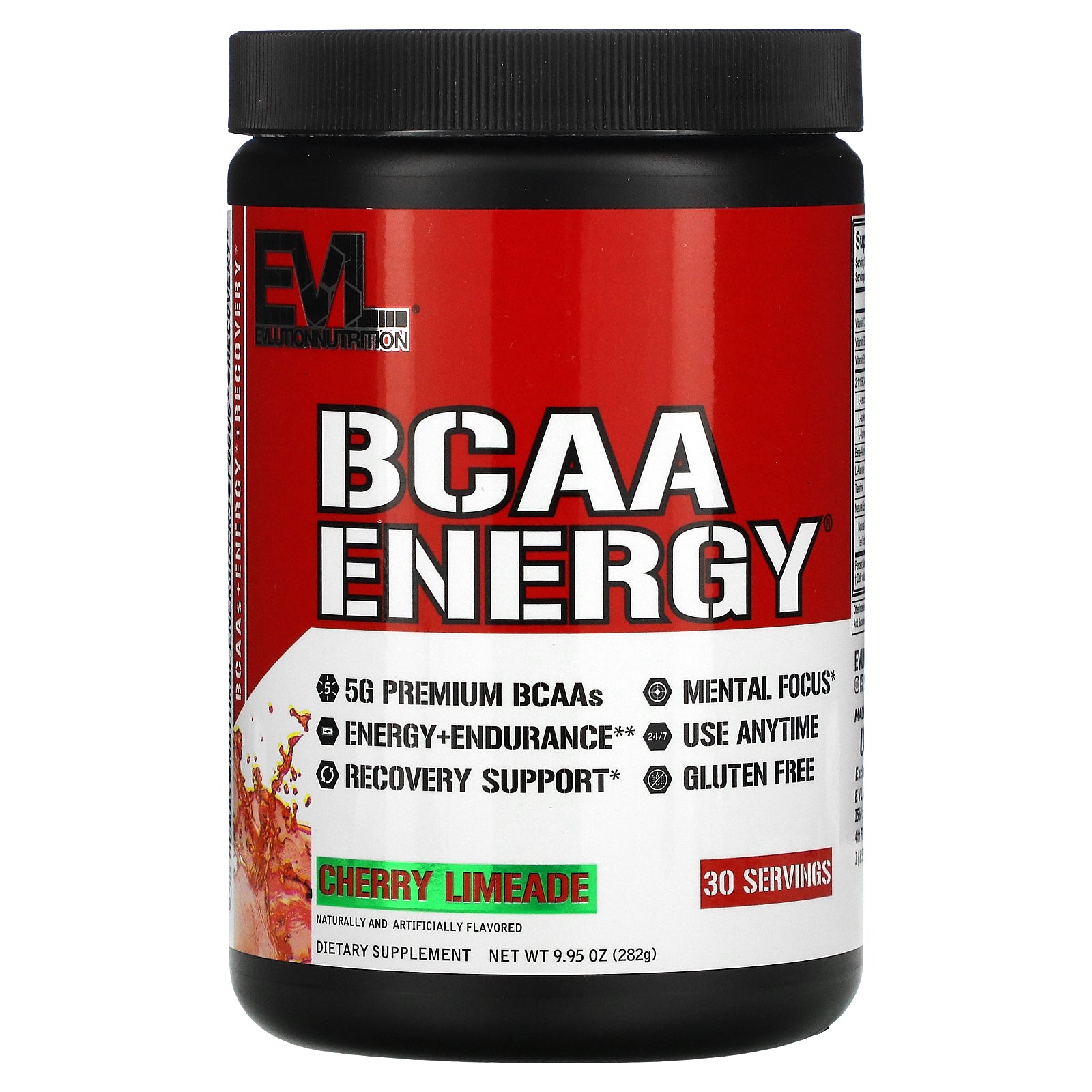 EVLution Nutrition, BCAA Energy, Cherry Limeade