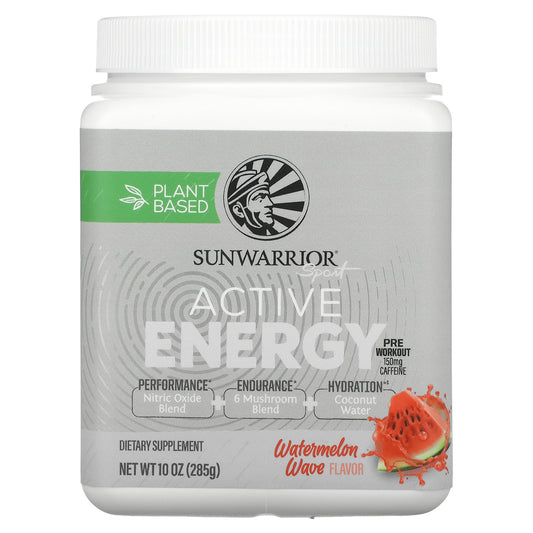 Sunwarrior, Sport, Active Energy Preworkout, 10 oz ( 285 g)