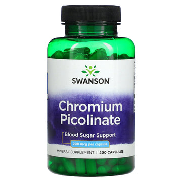 Swanson, Chromium Picolinate, 200 mcg