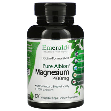 Emerald Laboratories, Pure Albion Magnesium, 100 mg Vegetable Caps