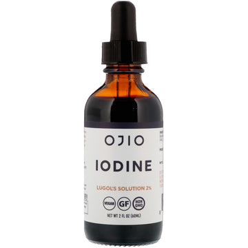 Ojio, Iodine, Lugol's Solution 2% (60 ml)