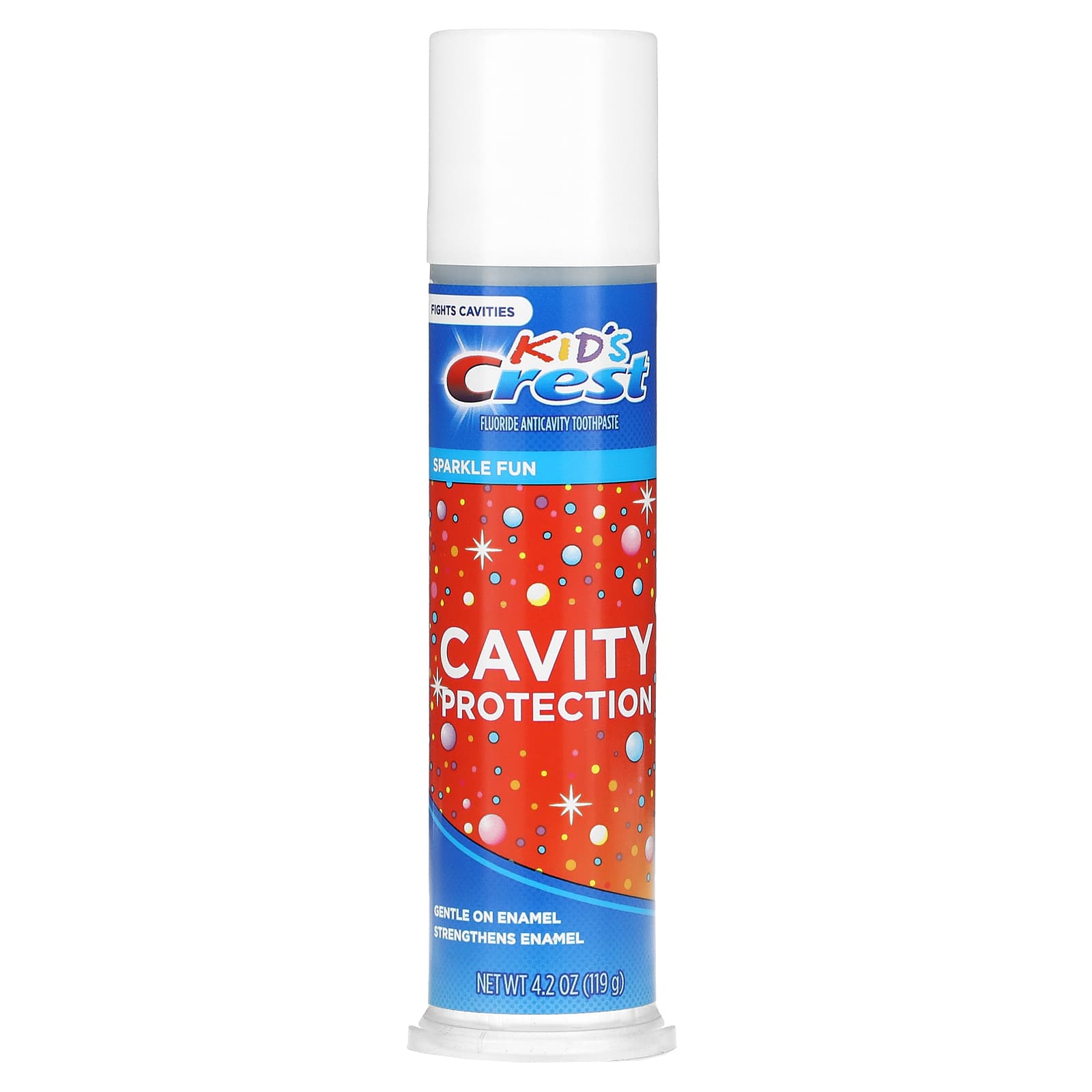 Crest, Kids, Cavity Protection, Fluoride Anticavity Toothpaste, Sparkle Fun (119 g)