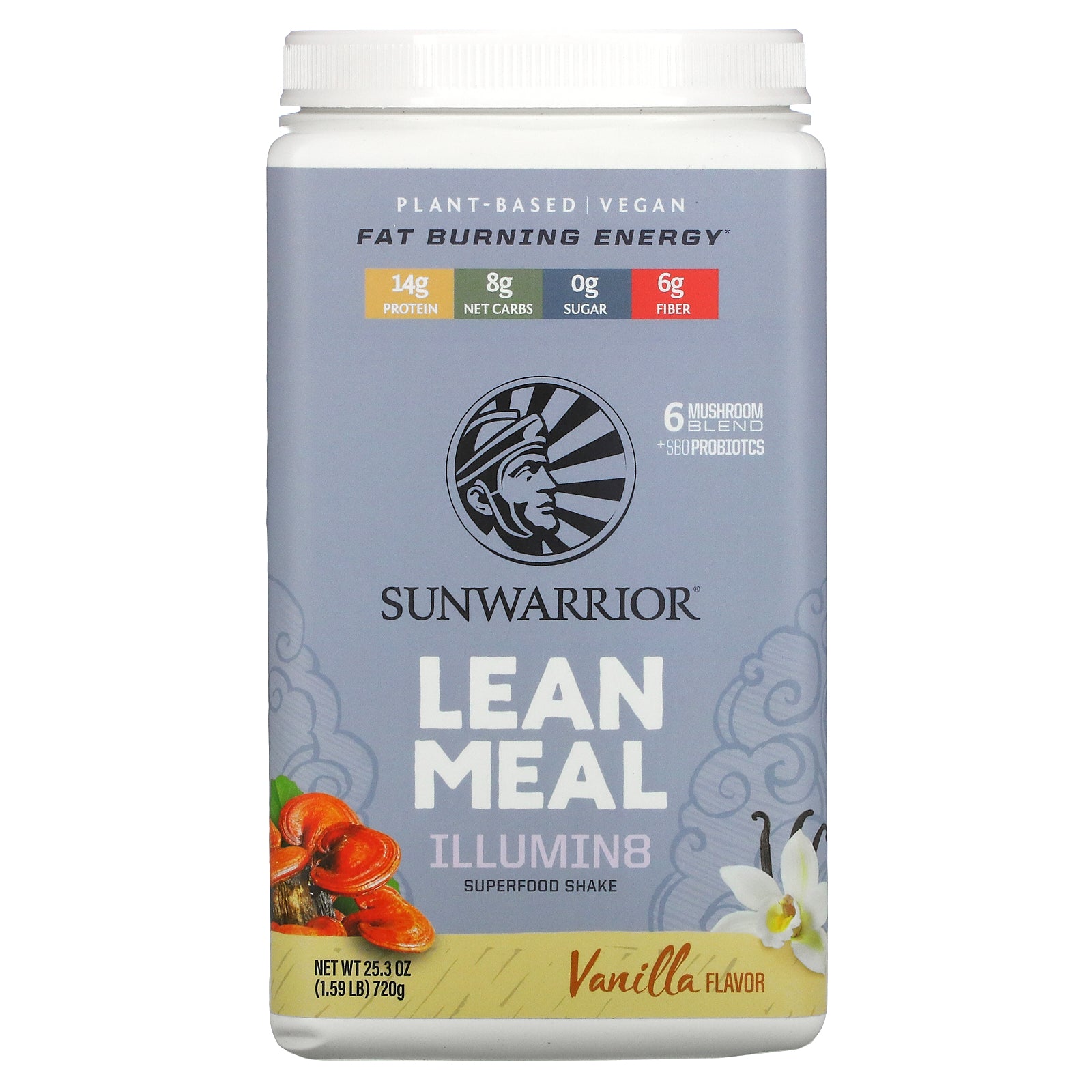 Sunwarrior, Illumin8 Lean Meal, Vanilla