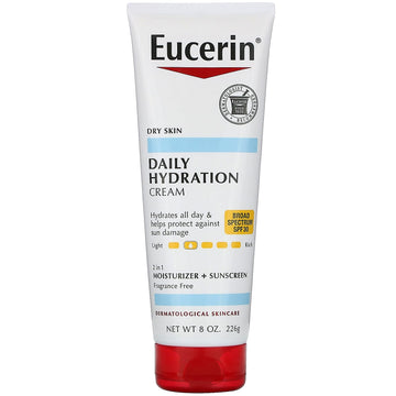 Eucerin, Daily Hydration Cream, SPF 30, Fragrance Free(226 g)