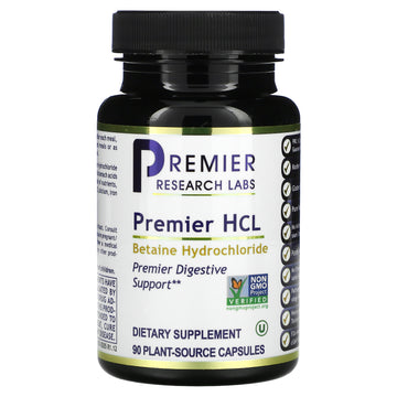 Premier Research Labs, Premier HCL  Plant-Source Capsules