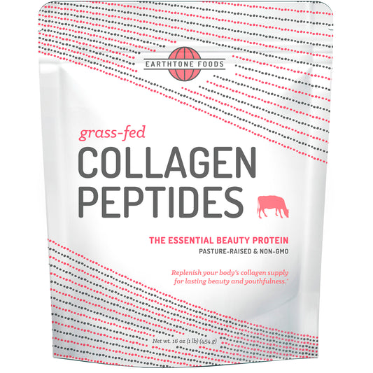 Earthtone Foods, Grass Fed Collagen Peptides, Unflavored