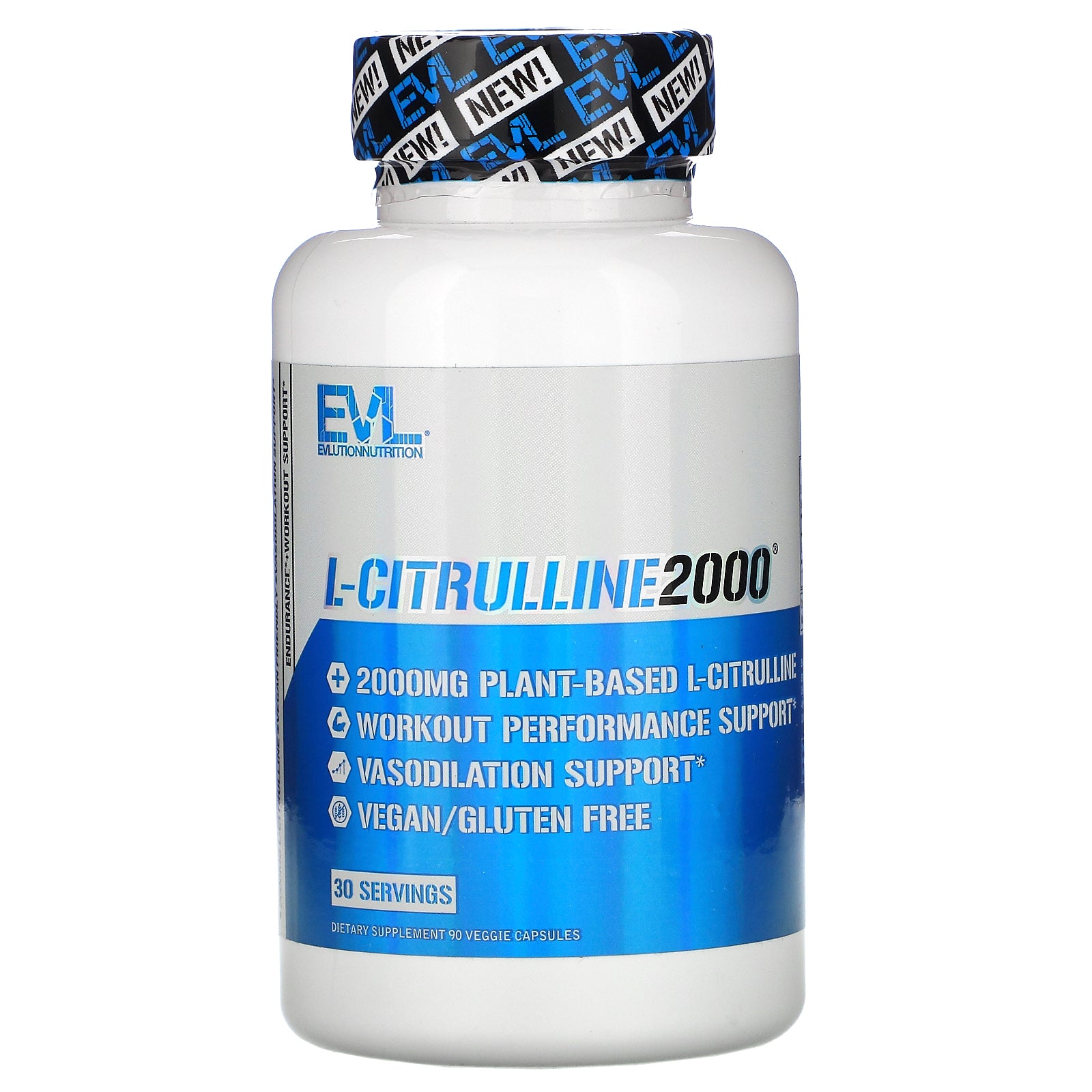 EVLution Nutrition, L-Citrulline2000, 667 mg Veggie Capsules
