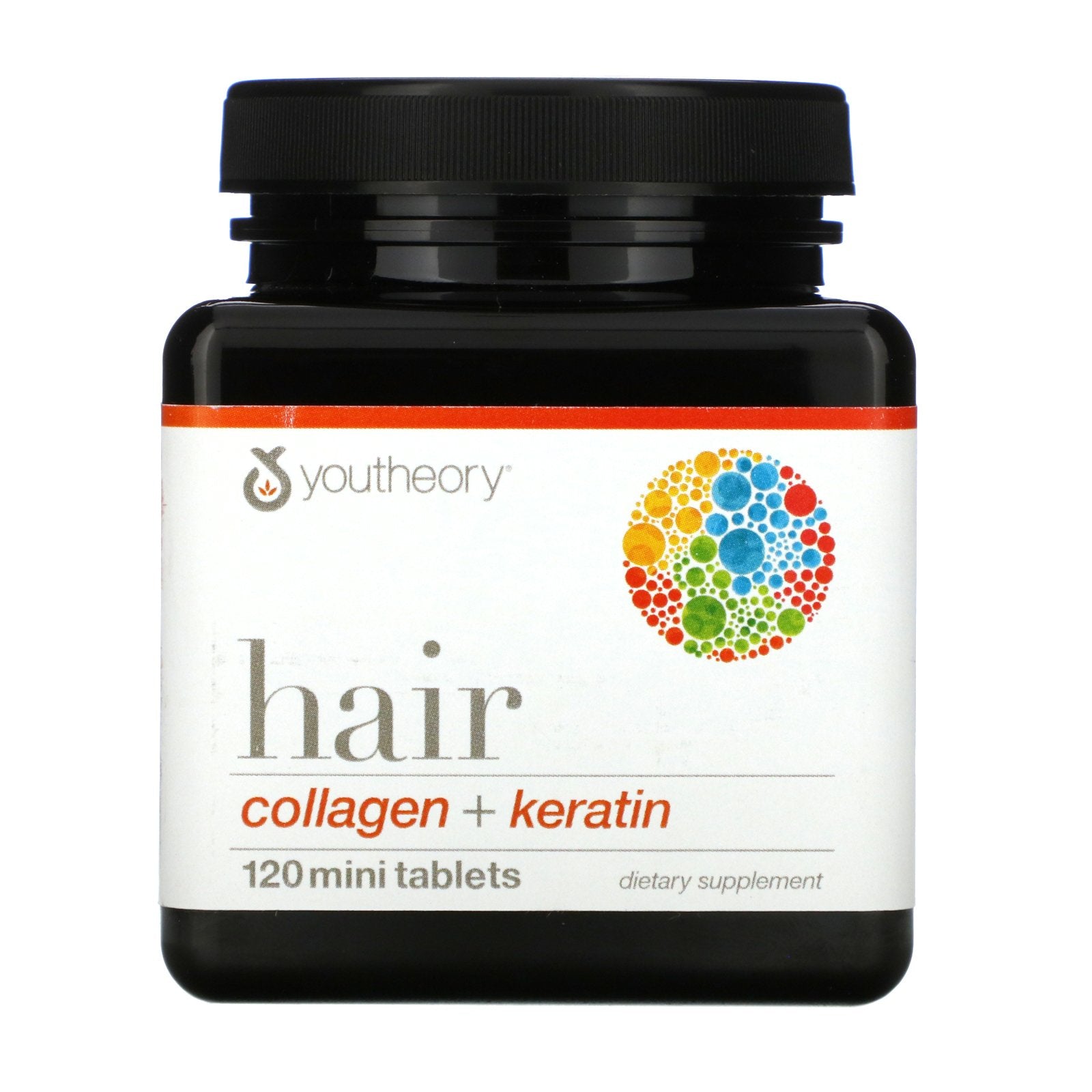 Youtheory, Hair, Collagen + Keratin,  Mini Tablets