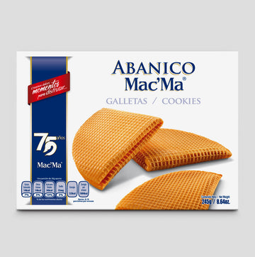 MacMa Traditional Mexican Waffer Cookies galletas