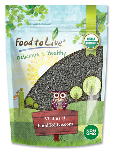 Food to Live Organic Black Cumin Seeds