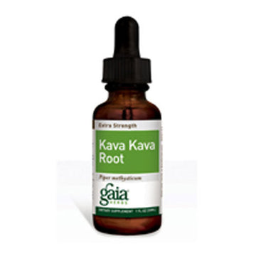 Kava Kava Root Extra Strength 1 oz By Gaia Herbs