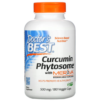 Doctor's Best, Curcumin Phytosome with Meriva, 500 mg Veggie Caps