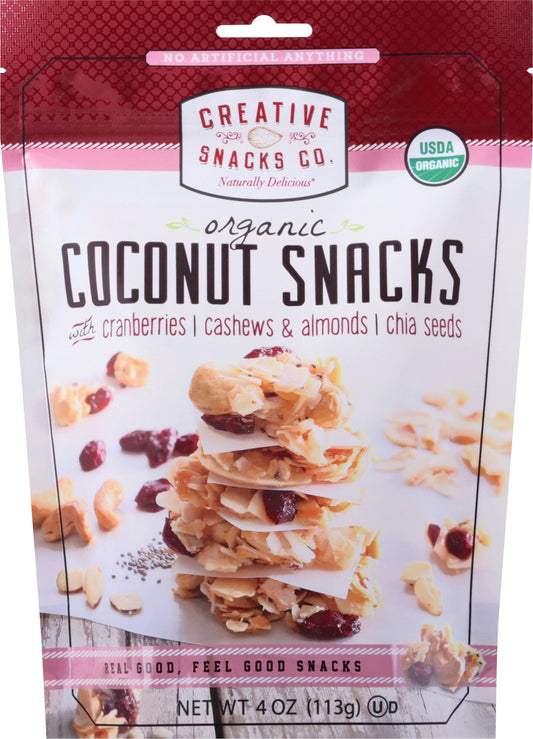 Creative Snacks Cranberry Nut Coconut