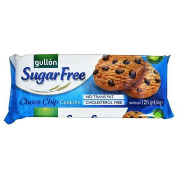 Gullon Sugar Free Choco Chip Cookies 125 G